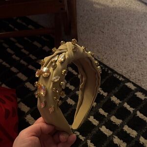 Embellished Gold Headband